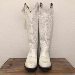 White Cowboy Boots